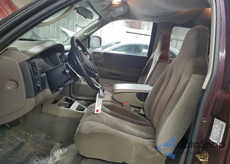 2004 Dodge Dakota Slt из США, поврежденный, VIN 1D7HG42N04S628395